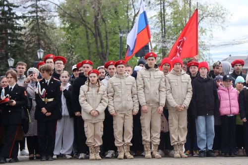 В День Победы в Нурлате наградили юнармейцев