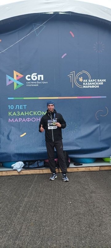 Нурлатцы пробежали юбилейный «АК БАРС Казанский марафон»