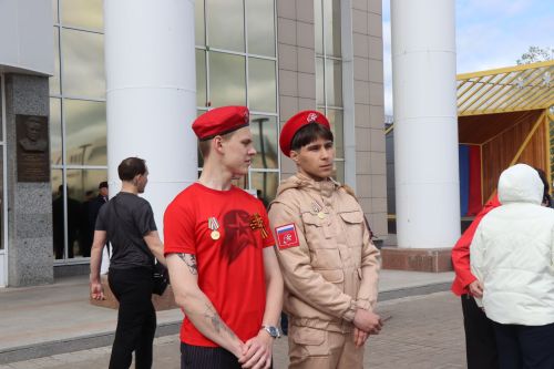 В День Победы в Нурлате наградили юнармейцев