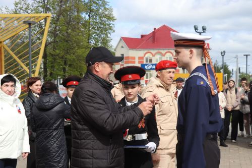 В День Победы в Нурлате наградили юнармейцев