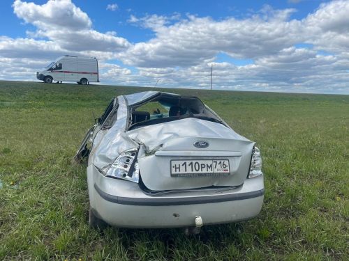 После ДТП в Нурлате автомобиль не подлежит восстановлению