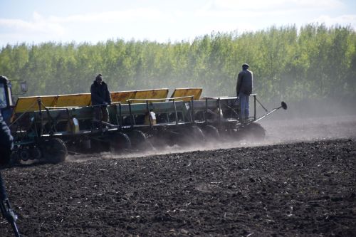 Глава Нурлатского района ознакомился с ходом посевных работ на полях района