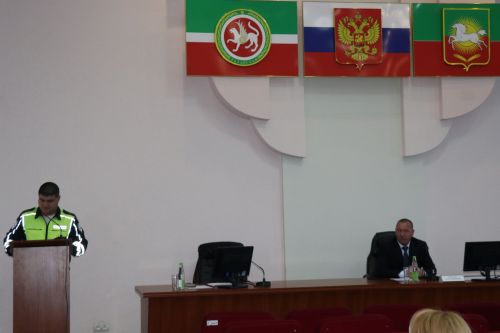 В Нурлатском районе на заседании комиссии по БДД подвели итоги 4 месяцев 2024 года