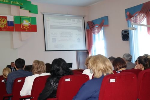 В Нурлатском районе на заседании комиссии по БДД подвели итоги 4 месяцев 2024 года