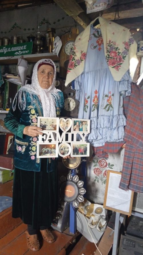 В селе Чулпаново Нурлатского малыши посетили краеведческий музей Насыбуллиных