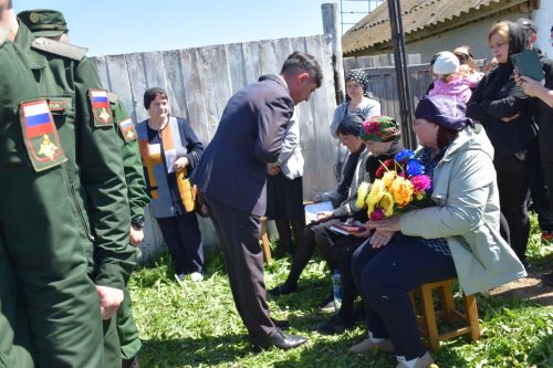 В селе Тюрнясево с воинскими почестями похоронили земляка, погибшего на СВО