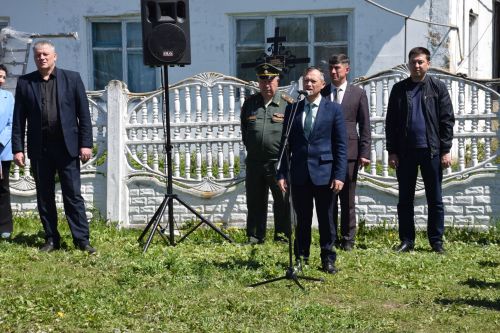 В селе Тюрнясево с воинскими почестями похоронили земляка, погибшего на СВО