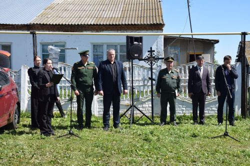 В селе Тюрнясево с воинскими почестями похоронили земляка, погибшего на СВО
