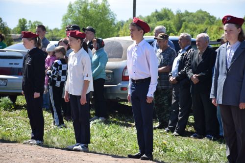 В селе Тюрнясево с воинскими почестями похоронили земляка, погибшего на СВО
