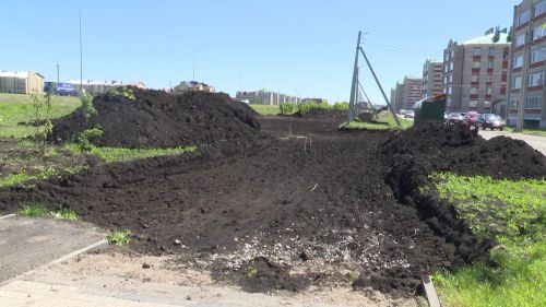 Вторую очередь бульвара Кариева нурлатцы смогут оценить в конце лета