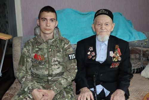 В Нурлате встретились два ветерана разных поколений