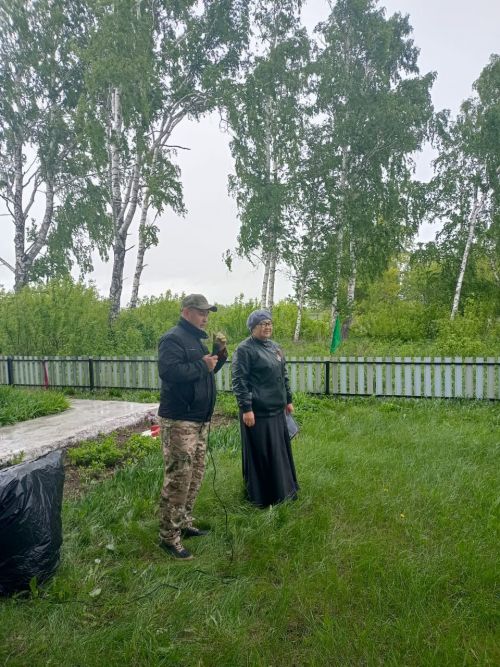 В населенных пунктах Средне- Камышлинского сельского поселения отмечают день Победы