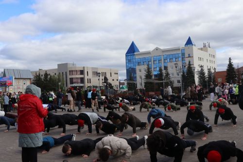 Нурлатцы присоединились к спортивно-патриотической акции «Рекорд Победы»