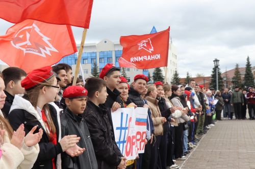 Нурлатцы присоединились к спортивно-патриотической акции «Рекорд Победы»