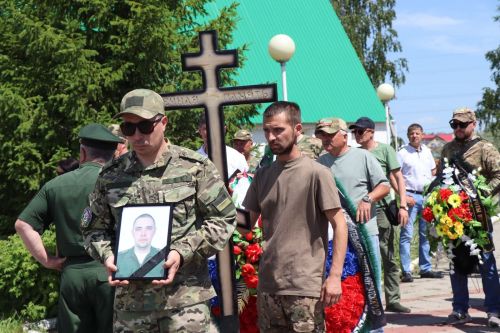 В Нурлате простились с бойцом спецоперации Филимоновым Николаем