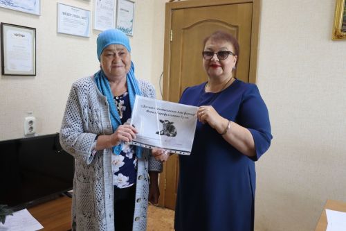 Суперприз подписной кампании на II полугодие, теленка, выиграла семья Фатымы и Марата Хабибуллиных