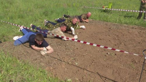 Десантники и пограничники Нурлата прошли «Тропою мужества»