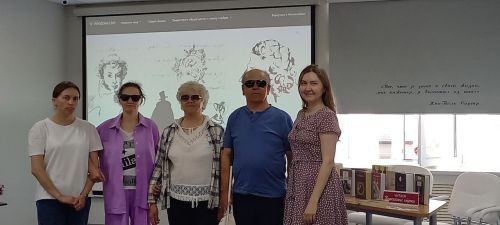 В библиотеке Нурлата к творчеству Пушкина прикоснулись особенные читатели