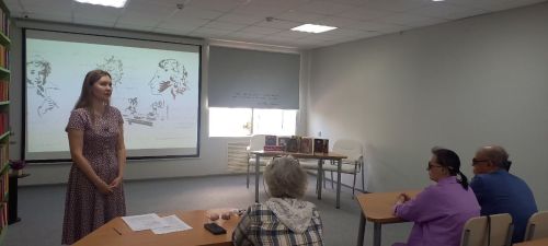 В библиотеке Нурлата к творчеству Пушкина прикоснулись особенные читатели