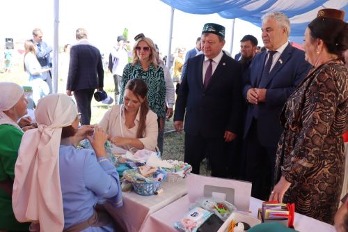 Нурлатцы представили Татарстан на мордовском Сабантуе