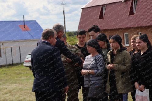 В Нурлатском районе простились с участником СВО