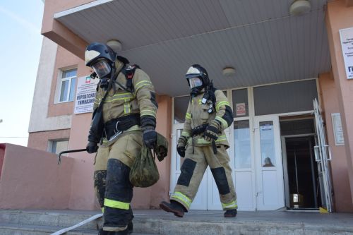 В Нурлате прошли пожарно-тактические учения