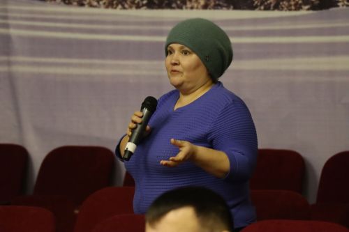 В Доме дружбы народов Нурлата прошел сход граждан, проживающих в мкр. Сахароваров