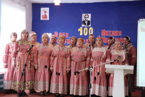 В Елауре состоялась творческая встреча к 100-летию Михаила Захарова