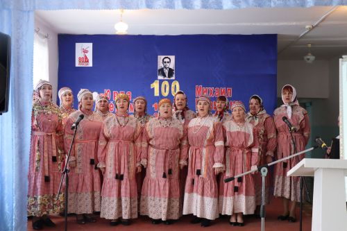 В Елауре состоялась творческая встреча к 100-летию Михаила Захарова