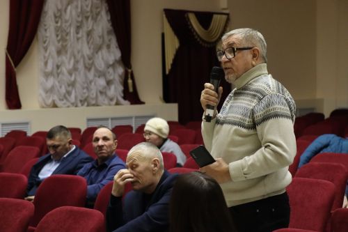 В Доме дружбы народов Нурлата прошел сход граждан, проживающих в мкр. Сахароваров