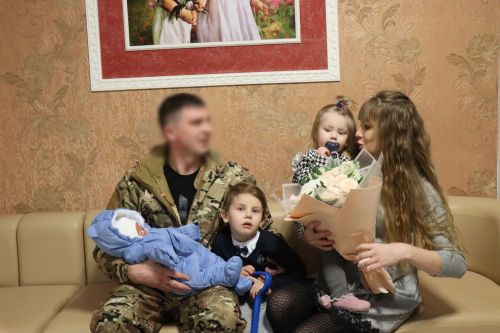 В Нурлате у бойца с позывным Ключ родился третий ребенок