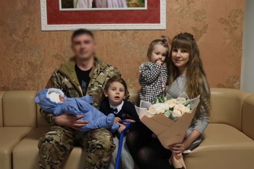 В Нурлате у бойца с позывным Ключ родился третий ребенок