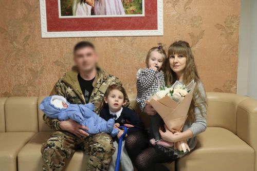 В Нурлате у бойца с позывным Ключ родился третий ребенок