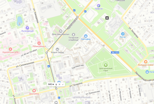 В Нурлате перекроют улицу для вывоза снега