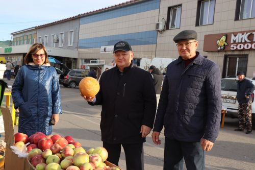 В Нурлате проходит очередная осенняя сельскохозяйственная ярмарка