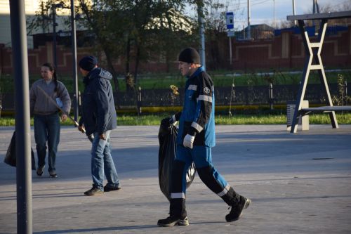 В Нурлате состоялся общегородской субботник