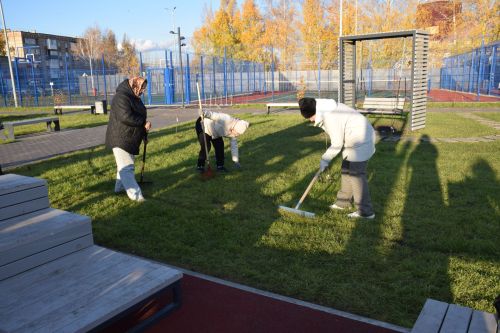 В Нурлате состоялся общегородской субботник