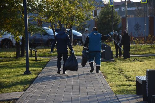 В Нурлате состоялся общегородской субботник