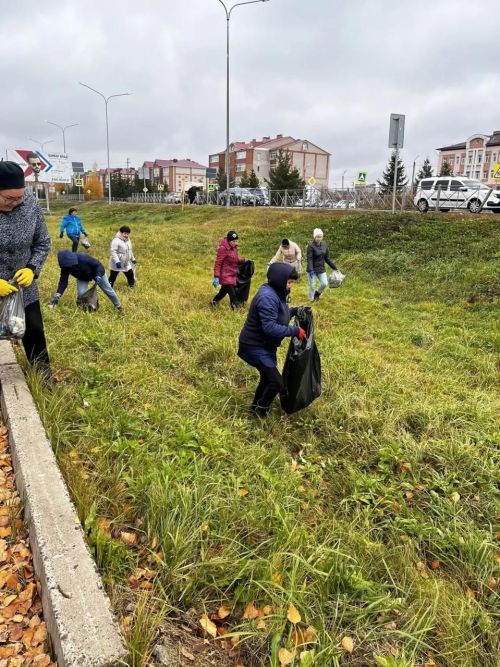 В Нурлате прошел масштабный субботник