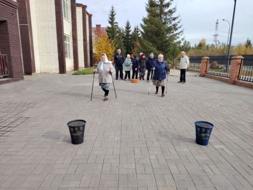 В нурлатском доме-интернате прошли «Веселые старты» для старшего поколения