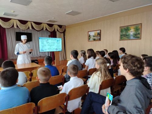 Школьникам Егоркино рассказали о важности гигиены и вакцинации