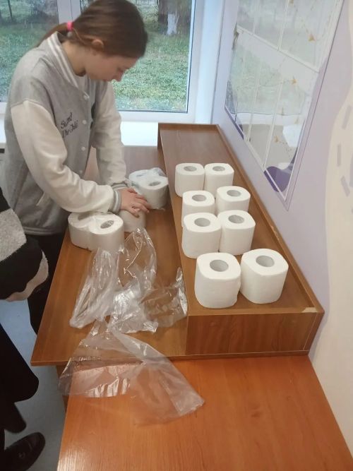 Учащиеся Мамыковской школы отправили «посылки добра» участникам СВО
