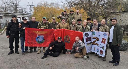 Волонтеры «Боевого братства» организовали очередную гуманитарную поездку в зону СВО