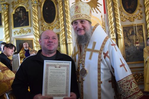 В селе Биляр-Озеро совершили чин освящения храма Преображения Господня (+фоторепортаж)