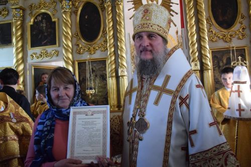 В селе Биляр-Озеро совершили чин освящения храма Преображения Господня (+фоторепортаж)