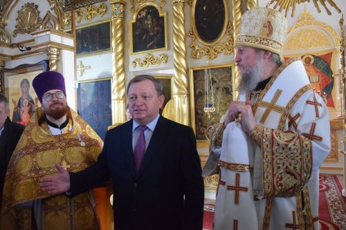 В селе Биляр-Озеро совершили чин освящения храма Преображения Господня (+фоторепортаж)