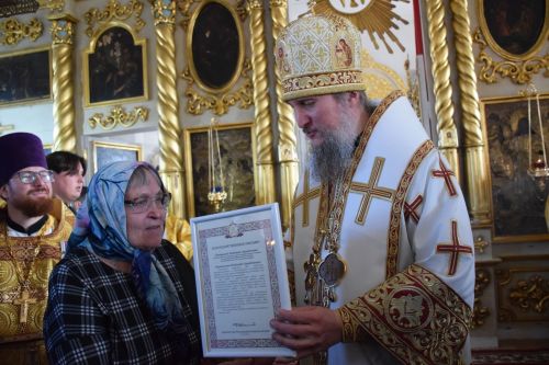 В селе Биляр-Озеро совершили чин освящения храма Преображения Господня (+фоторепортаж)