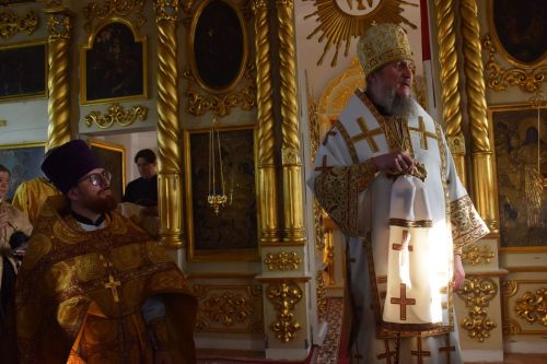 В селе Биляр-Озеро совершили чин освящения храма Преображения Господня (+фоторепортаж)