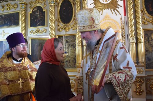 В селе Биляр-Озеро совершили чин освящения храма Преображения Господня (+фоторепортаж)