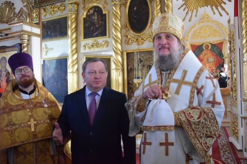 В селе Биляр-Озеро совершили чин освящения храма Преображения Господня (+фоторепортаж)